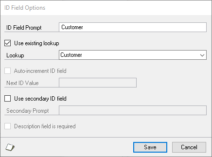 Form Existing Lookup