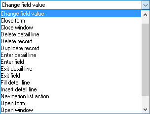 Form Action Conditions