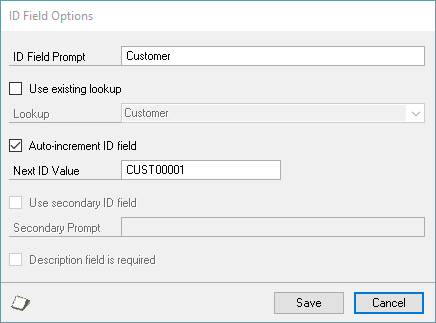 Form Auto Increment