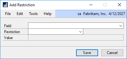 Form Navigation Restriction Add