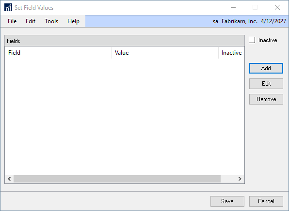 Form Set Field Value Action