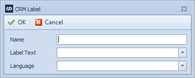 CRM Label Column