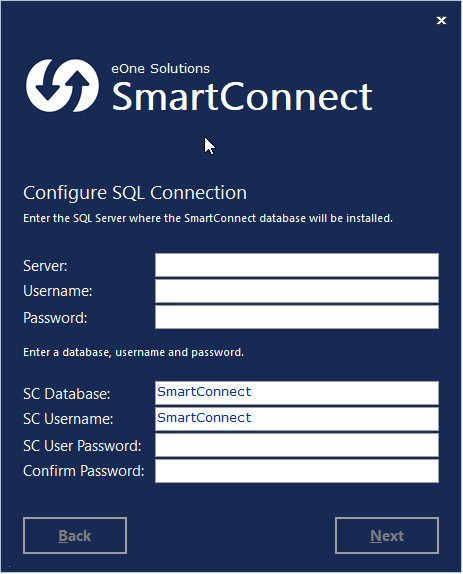 Install Configure SQL