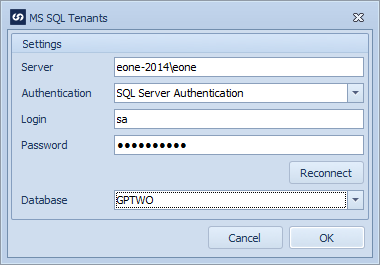 MS SQL Tenants