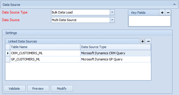 Multi-Data Source Setup