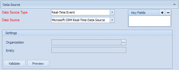 Real Time Data Source CRM