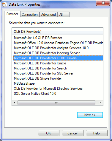 OLEDB_Provider