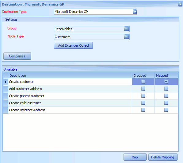 SmartConnect_Destination_GP_eConnect