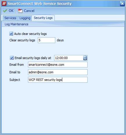 SmartConnect_WCF_Define_Security_Log