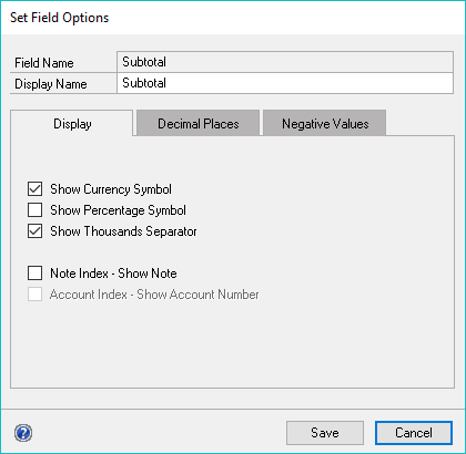 SLB Currency Field Options