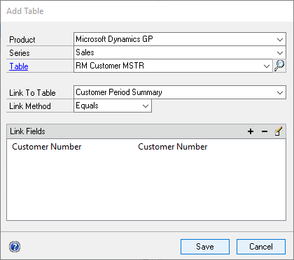 SLB Add Linked Table