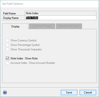 SLB Note Field Options