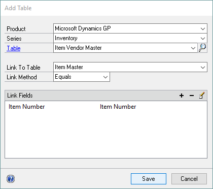 ERB Add second table