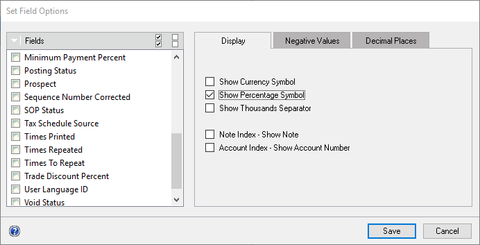 SLB Percentage Field Options 2