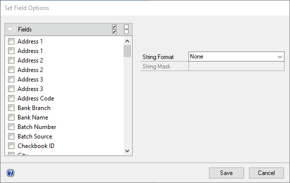 NLB Set Field Options String All