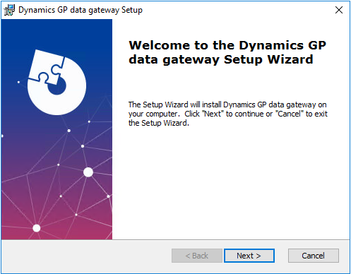 Dynamics GP Gateway Welcome Setup