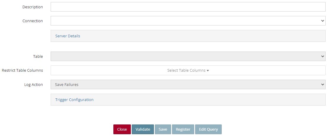 Real-time data source window